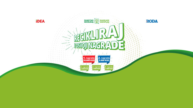 Recikliraj pametno i osvoji vredne nagrade! Najvrednije reciklere meseca u februaru nagrađujemo novčanim vaučerima!
